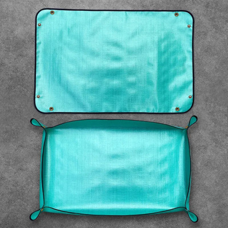 Home planting operation mat PE waterproof ground mat gardening supplies succulent green plant pot mixing soil mat