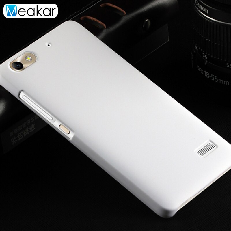 Matte Plastic Coque Cover 5.0For Huawei Honor 4C Case For Huawei Honor 4C G Play Mini CHM-U01 Phone Back Coque Cover Case: For Honor 4C / white