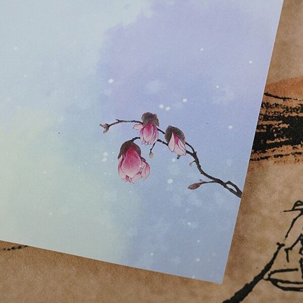 48PCS Writing Stationery Paper , Letter Writing Paper Letter Sets