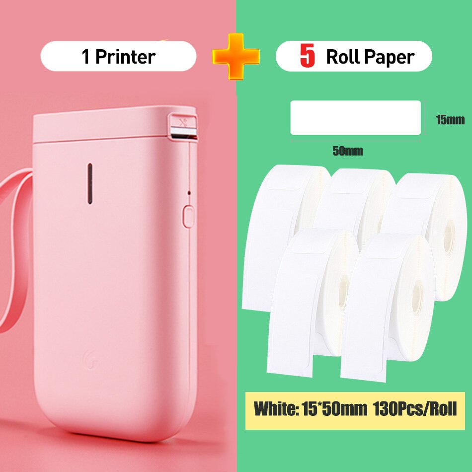 Niimbot D11 Mini Wireless Printer Bluetooth Thermal Label Printer Price Labeller Label Tag Price Printer