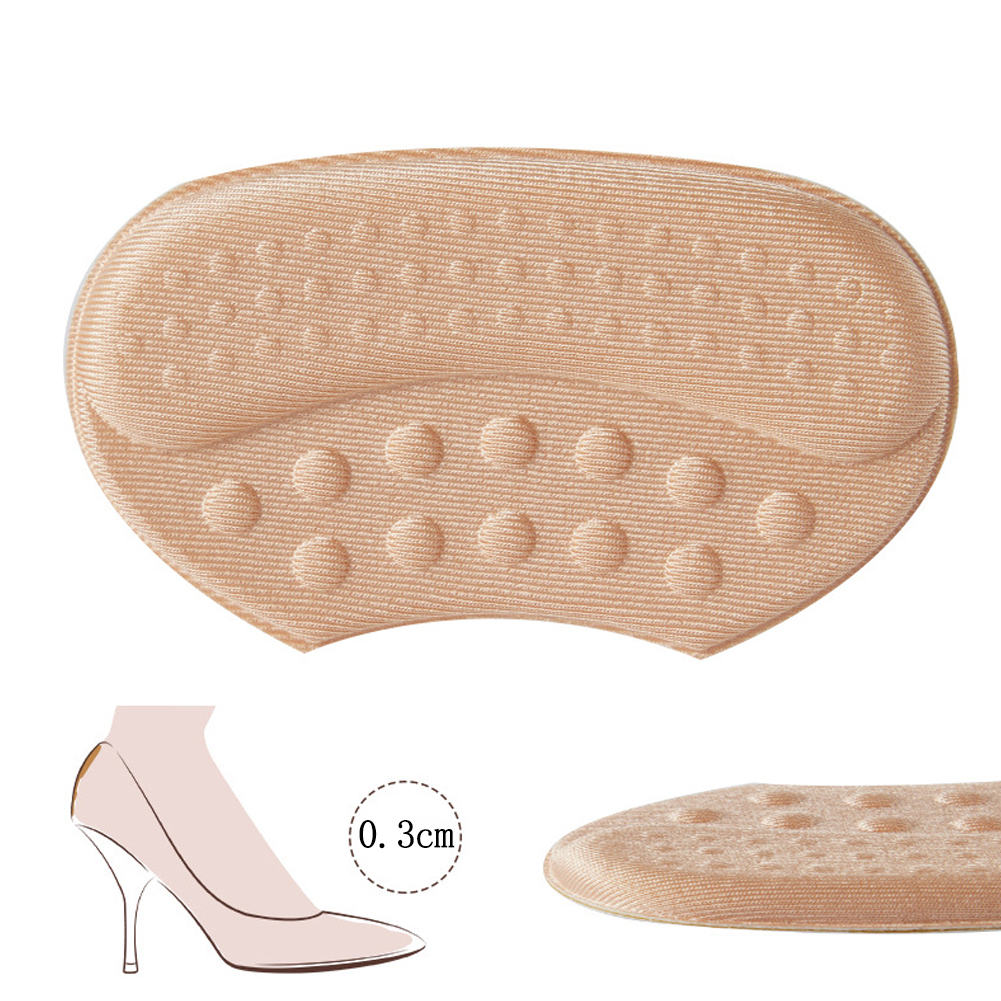 Plantillas para zapatos de tacón alto para mujer, almohadillas adhesivas de tamaño ajustable, Protector de empuñaduras, pegatina para aliviar el dolor, cuidado del pie: 1