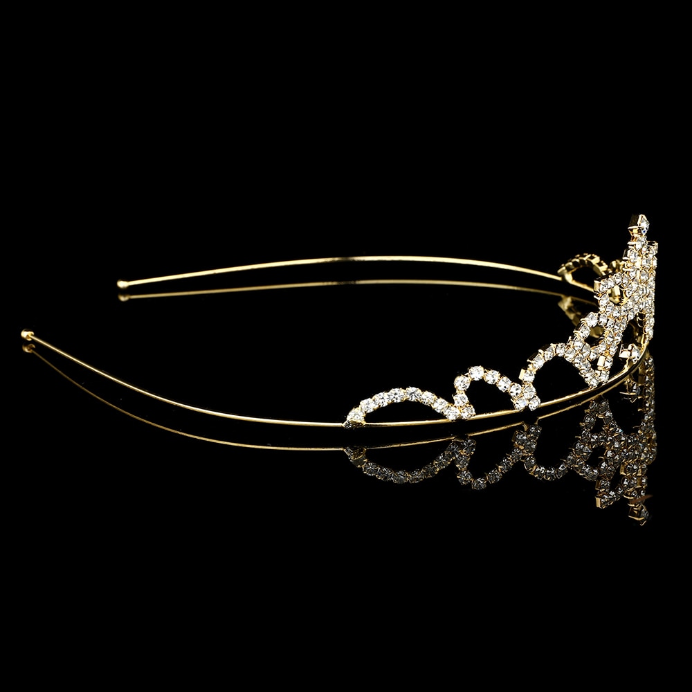 Bridal Princess Tiaras and Crowns Headband Bridal Wedding Tiaras Accessories silver color Crown Tiara Bride Hair Jewelry