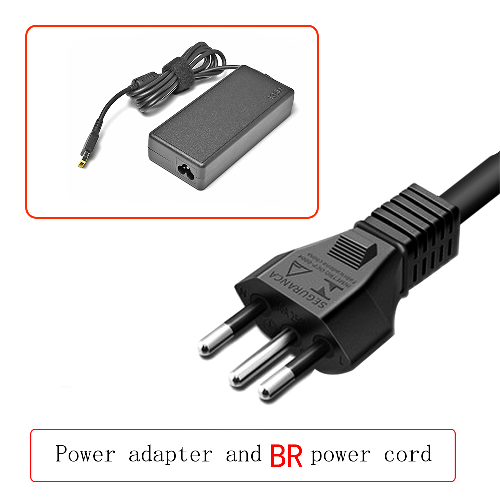 Laptop Adapter 135W 20V 6.75A USB Notebook Charger for Lenovo T440p Y50-70 R720 Y700 T540p P51 P52 S5 ADL135NLC3A Power Supply: black