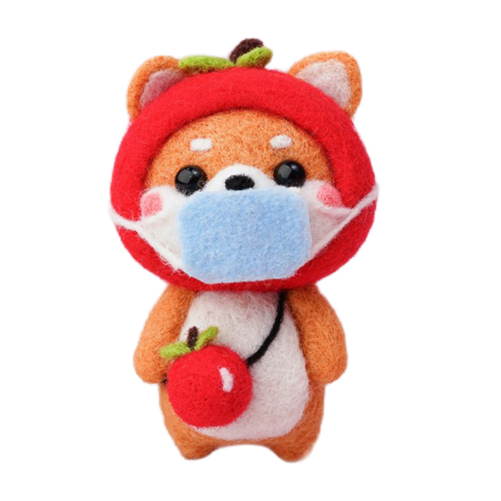 Needle Felting Kit Beginner Wool Felting Kit Wool Needle Felting DIY Beginners Kit DIY Dog Wool Felting Cute Animal As: 09