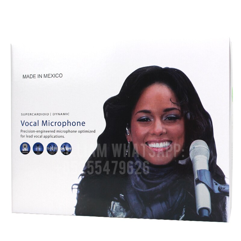 Micrófono dinámico supercardioide para shure, superior 5A 1:1, KSM9 , KSM9HS, KSM9/SL, KSM9/CG