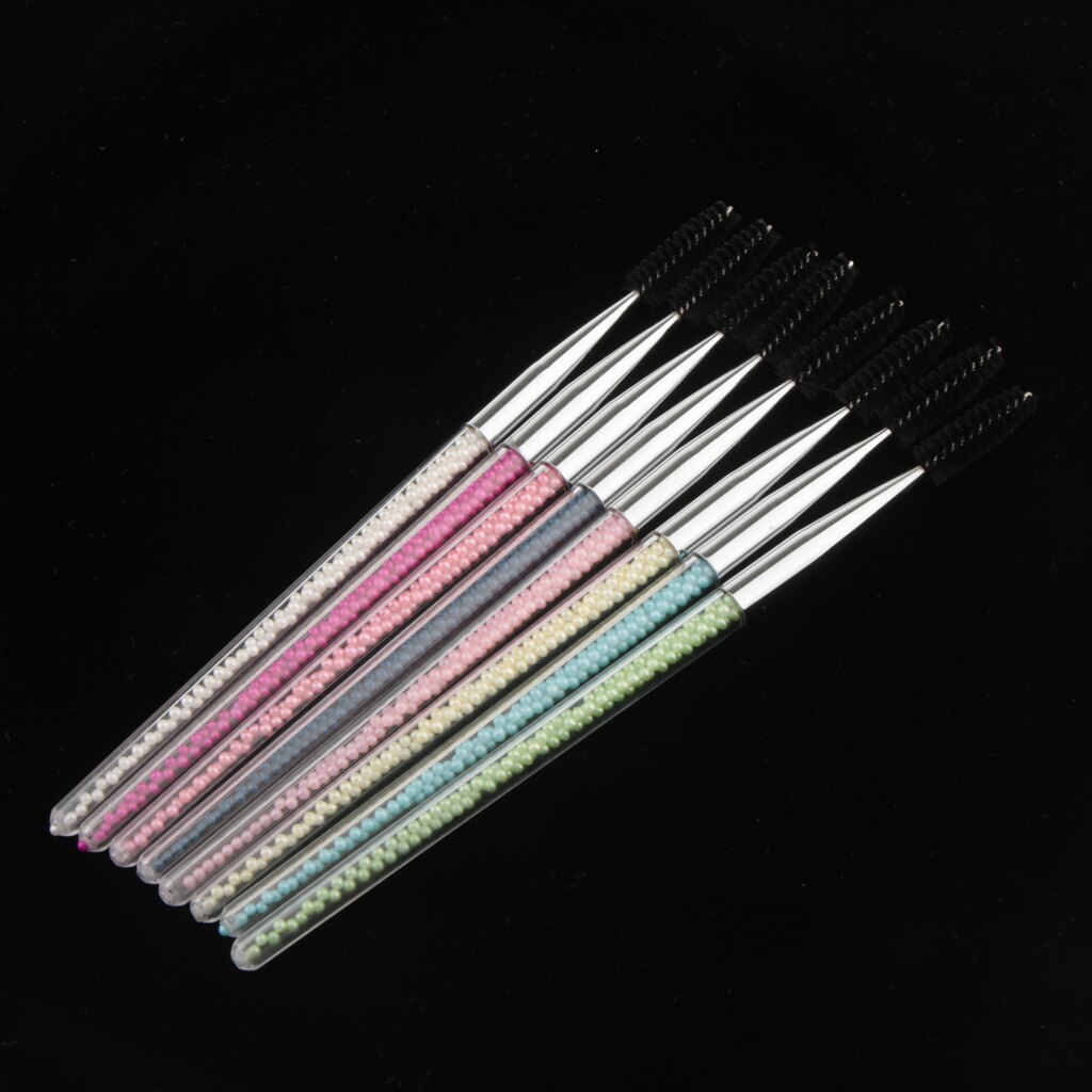 (8 Stuks Pack) Wimper Borstel Set Wimper Extension Make Up Mascara Borstel