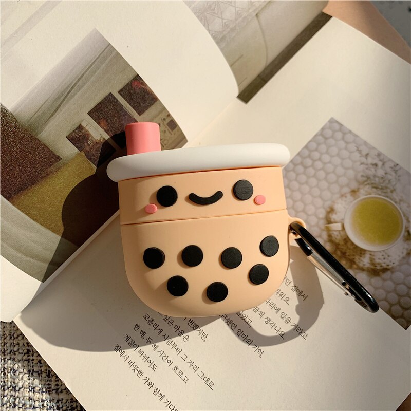 Luxury Water case For AirPods 1 2 Pro charging box soft silicone Wireless bluetooth earphone protect cover coque: 15for AirPods 1 2