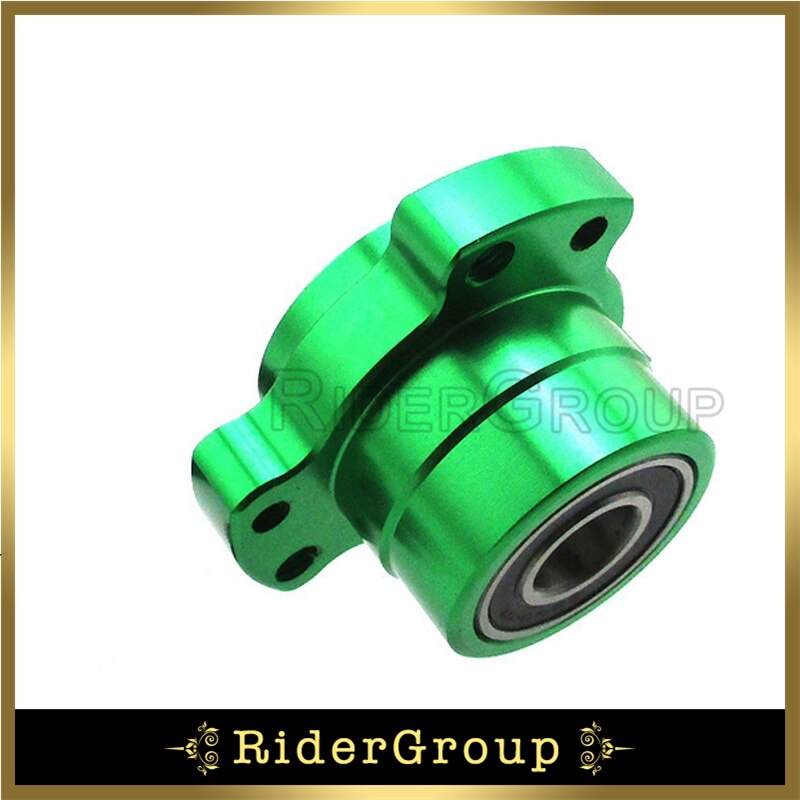 aluminium 5/8 "piasta przedniego koła łożyska z wysokiej prędkości dla Gokart koszyk minirower wózek trójkołowy części: zielony