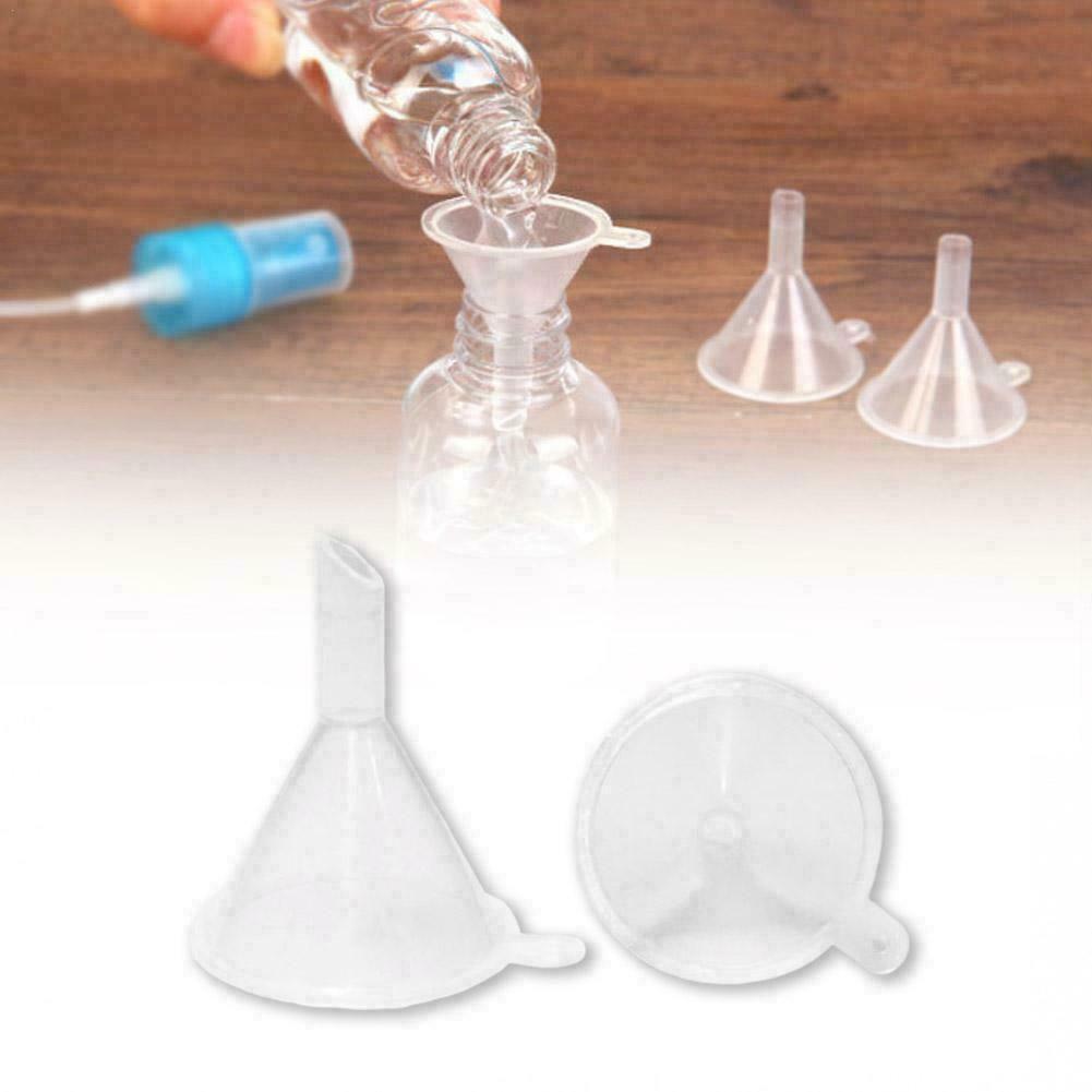 Mini embudo dosificador Perfume Alcohol herramienta de transferencia de Material del producto cuidado de la piel de embudo dosificador de N4W9