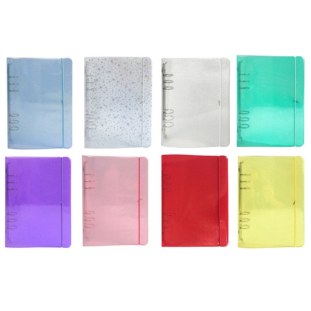 Card Album Transparent Star Album Photo Album Photocard Holder Binders Albums For DIY Your Notebook Filofax Planner Loose Leaf