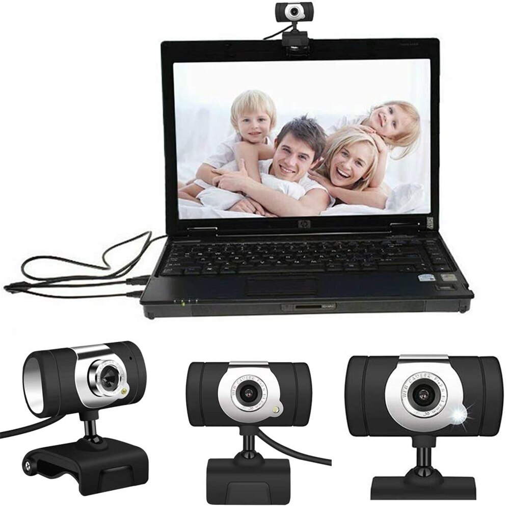 HD Webcam 480p USB Camera Video Recording Webcam w... – Grandado