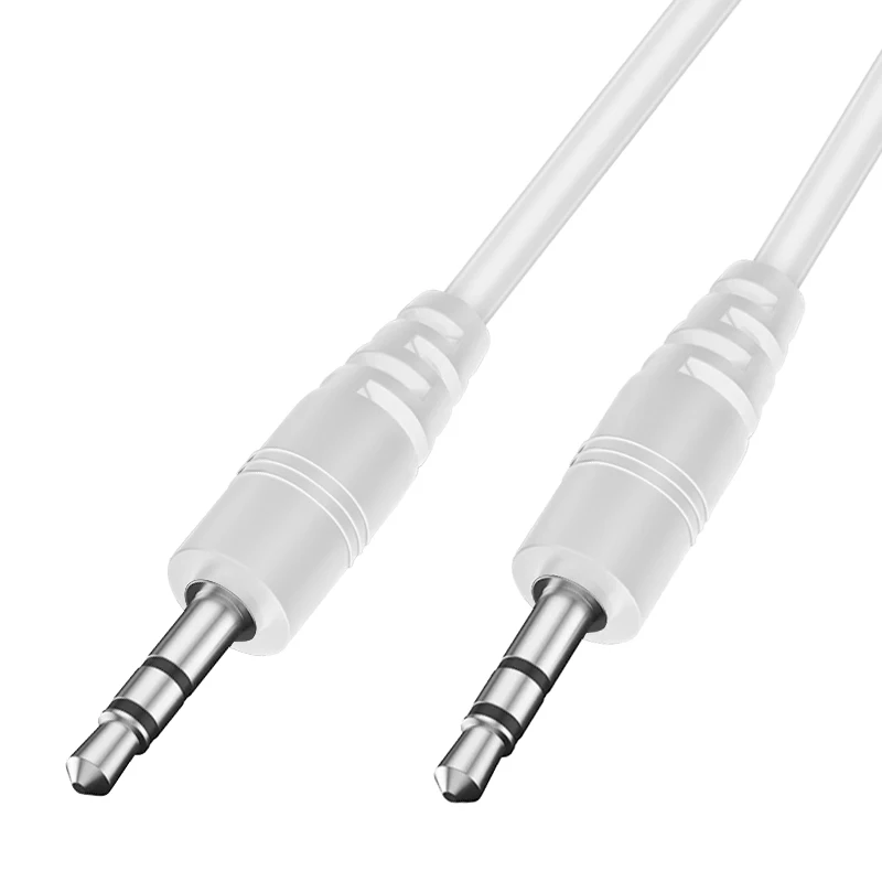 Kabel Aux 3,5 mm Jack do 3,5 Jack Męski Samochodowy Pomocniczy Kabel Audio Do Telefonu Słuchawki Głośnik Laptop Samochód MP3/4 Przewód Aux 0,5 m