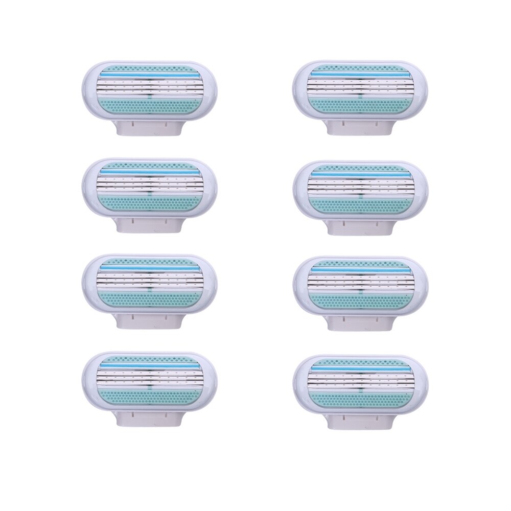 Beauty Safety Razor Blade Shaving Blades Female Sharpener 3 Layer Woman Razor Blades Head Suitable for Venuse Face care