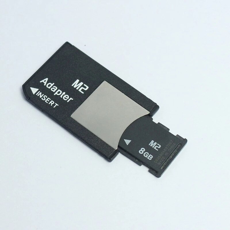Hochwertige m2 Speicher karte 1GB 2GB 4GB 8GB Memory Stick Pro Duo Speicher karte mit Adapter MS Pro Duo