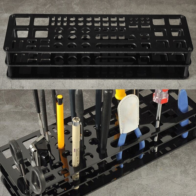 Multi-Functional Screwdriver Organizers Storage Rack Tool Stand for Workshop Tools Tray Screwdriver Tweezer Brushes