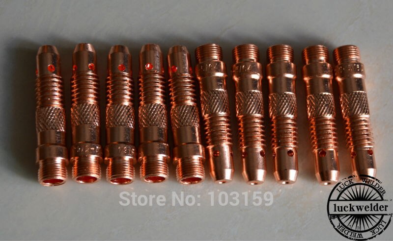 15pcs TIG Kit Collet Collet Body Nozzle Welding Torch Comsumables Connector For WP17 18 26 Series