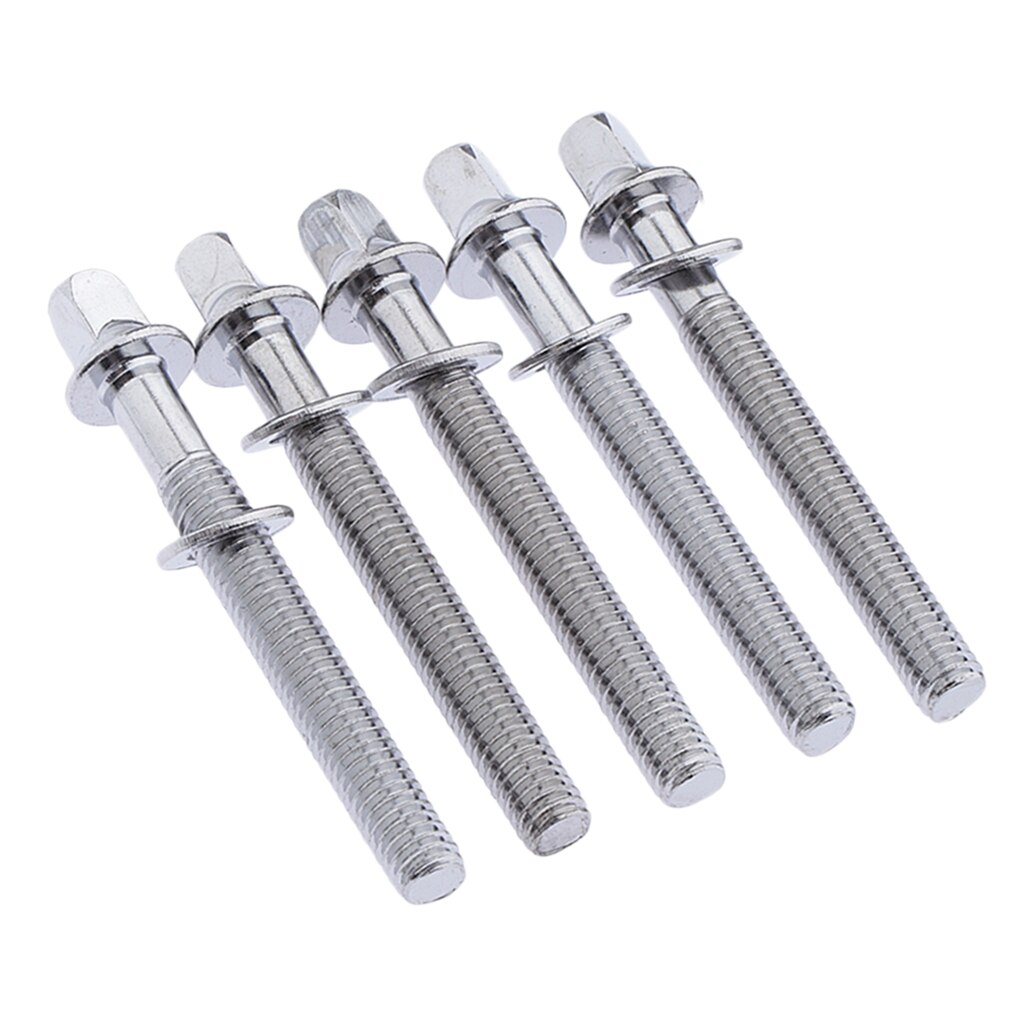 Varillas de tensión para tambor Tom, novedad, 45/55/65/75mm, 5 uds.