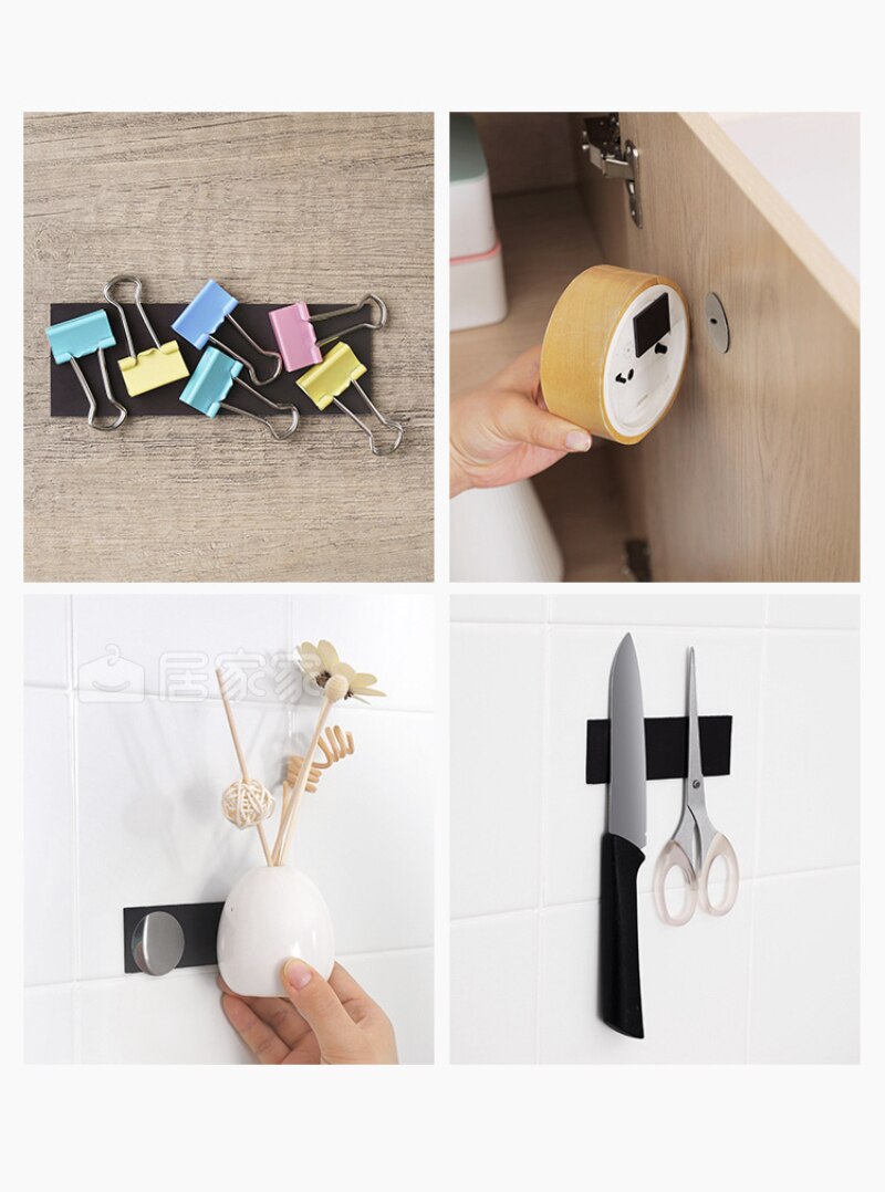 Adhesive magnetic stickers can be cut strong adhesive stickers without perforation kitchen wall magnet stickers