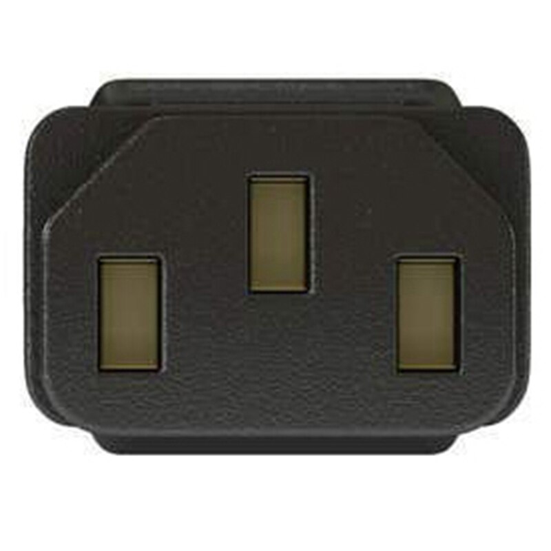 Power Cord,3 Pin Plug 1.5M 10A/250V Computer Power Cord Ac Power AC Adapter For Laptop Notebook/Computer(UK Plug)