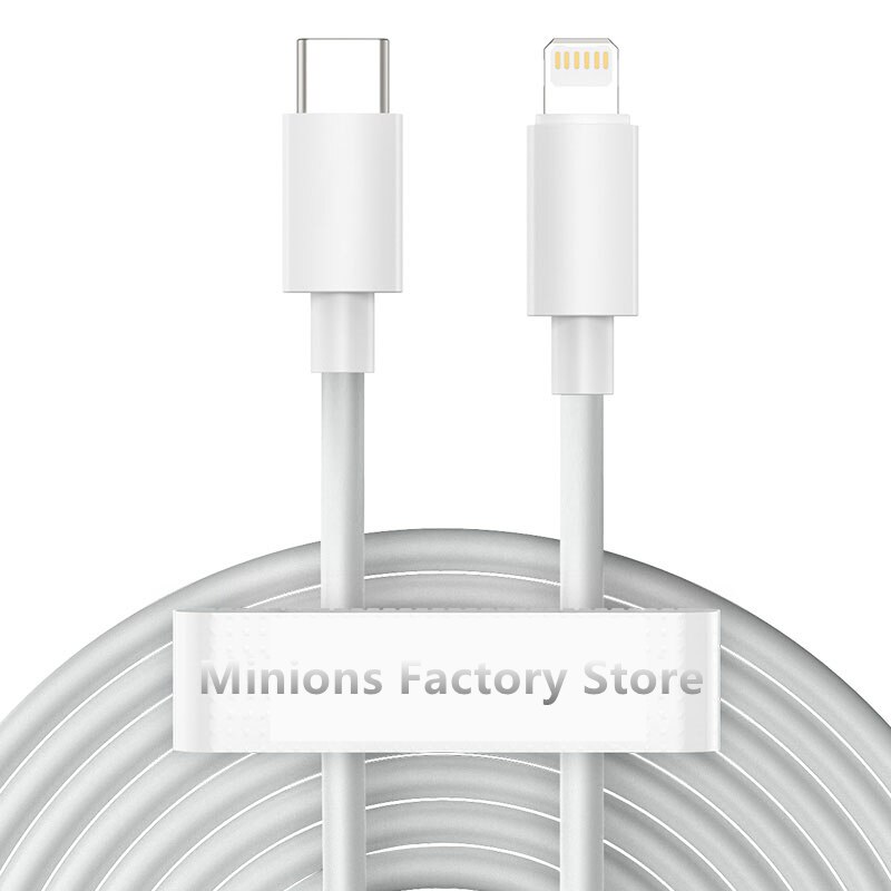 PD 20W – câble USB type-c pour recharge rapide et synchronisation de données, compatible avec iOS, iPhone 13/12/11/Pro/Max