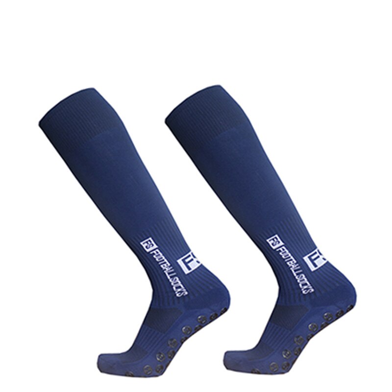 Mannen Vrouwen Lange Fs Sport Voetbal Sokken Siliconen Zuignap Grip Anti Slip Voetbal Sokken