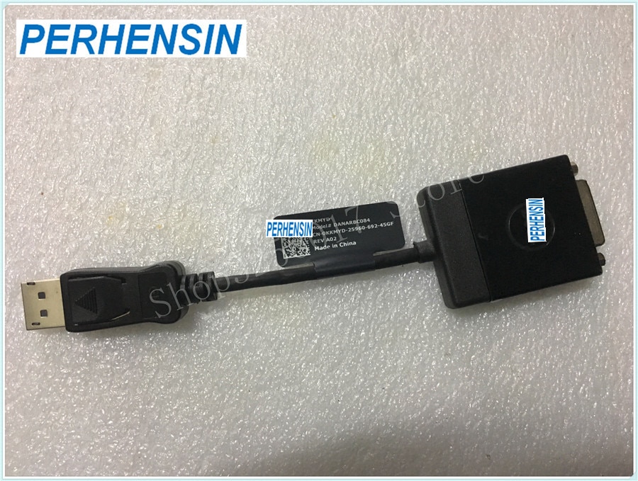 Genuine 0KKMYD FOR Dell DisplayPort to DVI Video Dongle Adapter Cable KKMYD