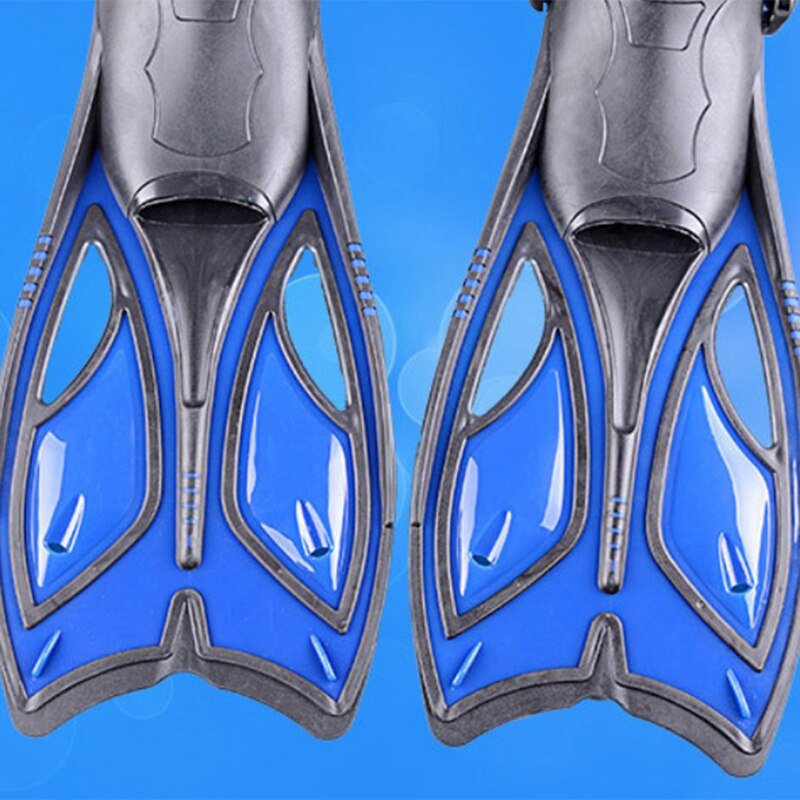 Elos-Snorkel Vinnen Duiken Vinnen Met Verstelbare Open Hak Scuba Flippers Travel Size Zwemmen Vinnen Voor Volwassenen
