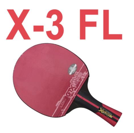 LOKI Wang Hao X3 star Table Tennis Racket/ ping pong Racket/ table tennis bat: FL with case