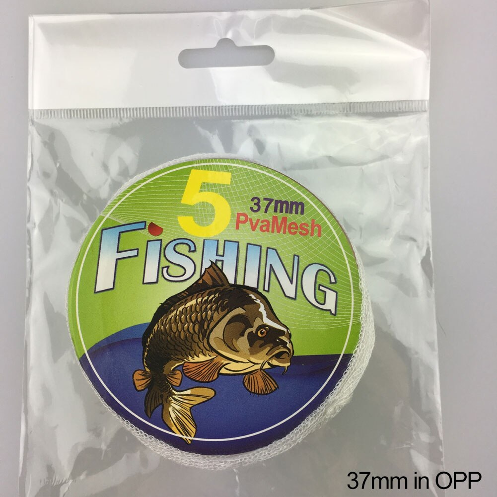 5m kalastus pva vesiliukoinen verkko vesiliukoinen verkko kapea verkko karppi kalastus syöttölaite trap syötti pussi verkot kalastustarvikkeet: 37mm op