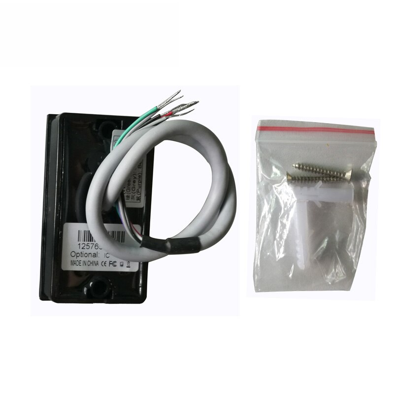 Proximity access control smart card rfid gate nfc reader 12V 13.56mhz weigand 34