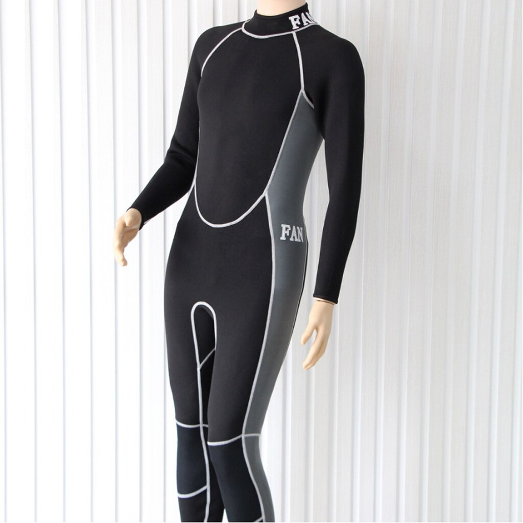 Women Men Neoprene 3mm Wetsuit Scuba Diving Full Suit Rash Guard Wetsuit for Water Sports
