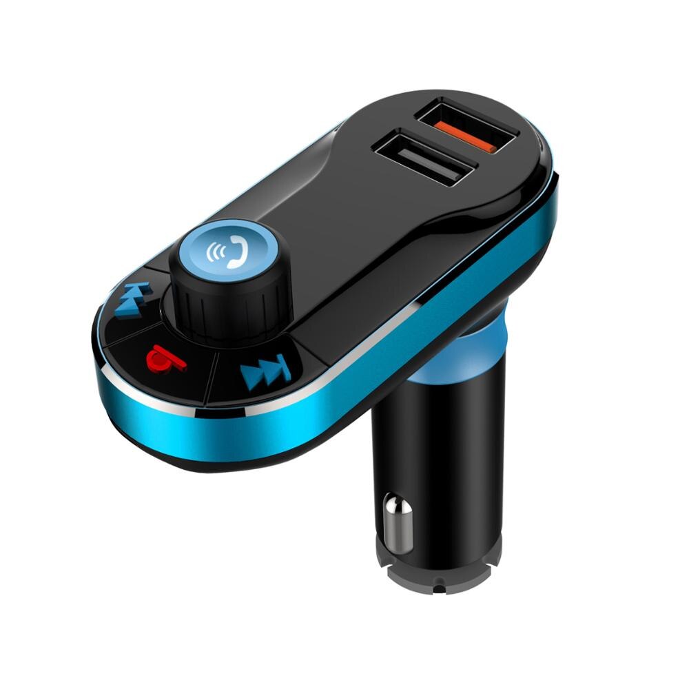 Car Bluetooth Handsfree Kit Auto MP3 Player FM Transmitter AUXIN Wireless Car Modulator Radio
