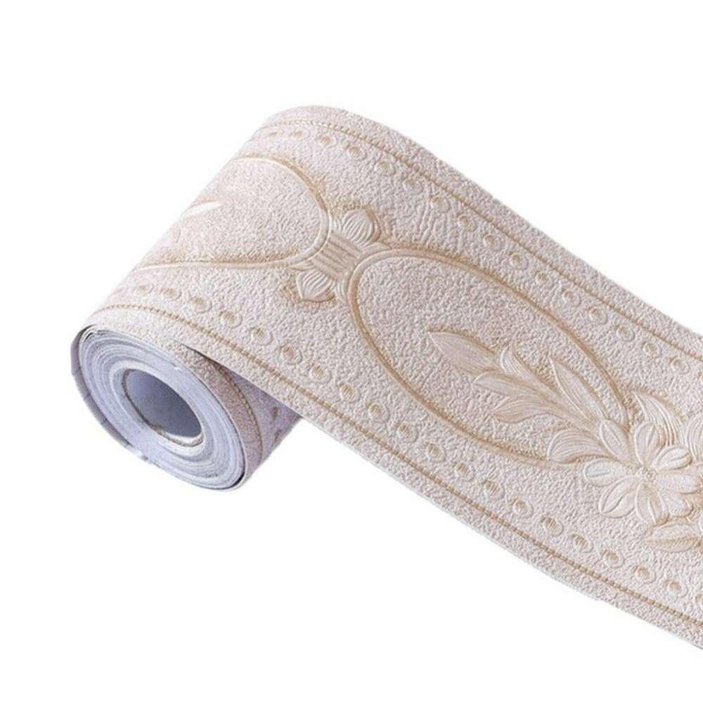 3D Stereo Wall Stickers Corner Corridor Border Wall Self Adhesive Waistline Sticker Waterproof Tile Baseboard