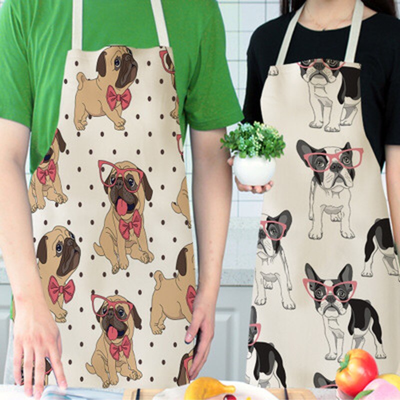 Charmante Brunette Met Schort Aan Het Koken in De Keuken Stock Foto - Afbeelding van genoegen, stellen: 63678886