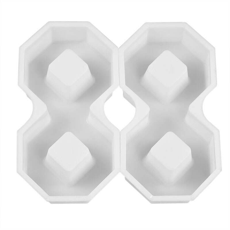 DIY Square Garden Path Concrete Plastic Brick Mold Paving Propylene Pavement Walkway 40x20x8cm Garden Buildings Accessories