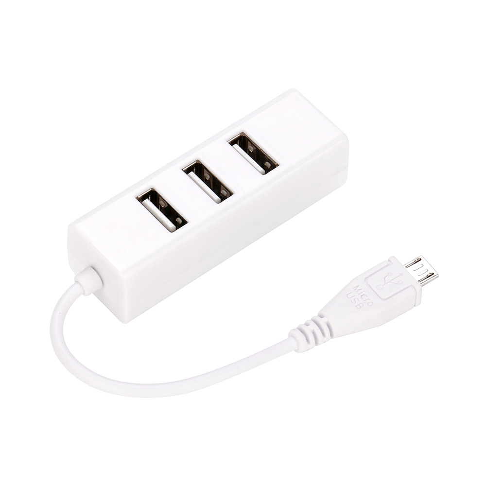 HIPERDEAL USB Hub Micro USB Naar Splitter High Speed 4 Poorten OTG Hubs Voor PC Raspberry Zero 19Feb13