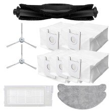 Wichtigsten Rolle Busch Hepa-Filter Seite Pinsel Mopp Tuch Staub Taschen Für Xclea H30 Plus Roboter-staubsauger Haushalt Kehrmaschine reinigung