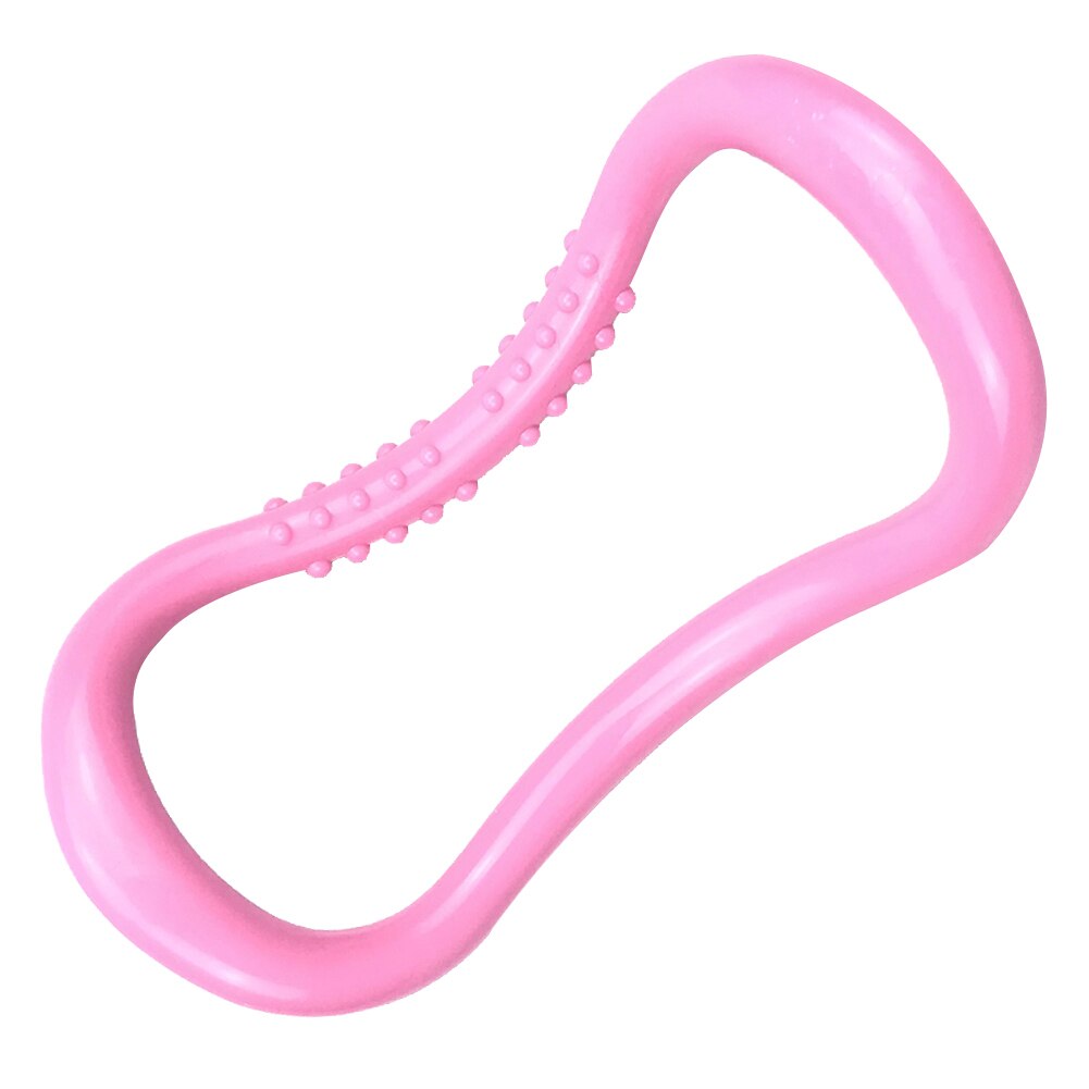Fitness Exercise Yoga Circle Pilates Workout Training Stretch Trainer Ring Fitness Circle Training Resistance Support Tool Calf: Pink