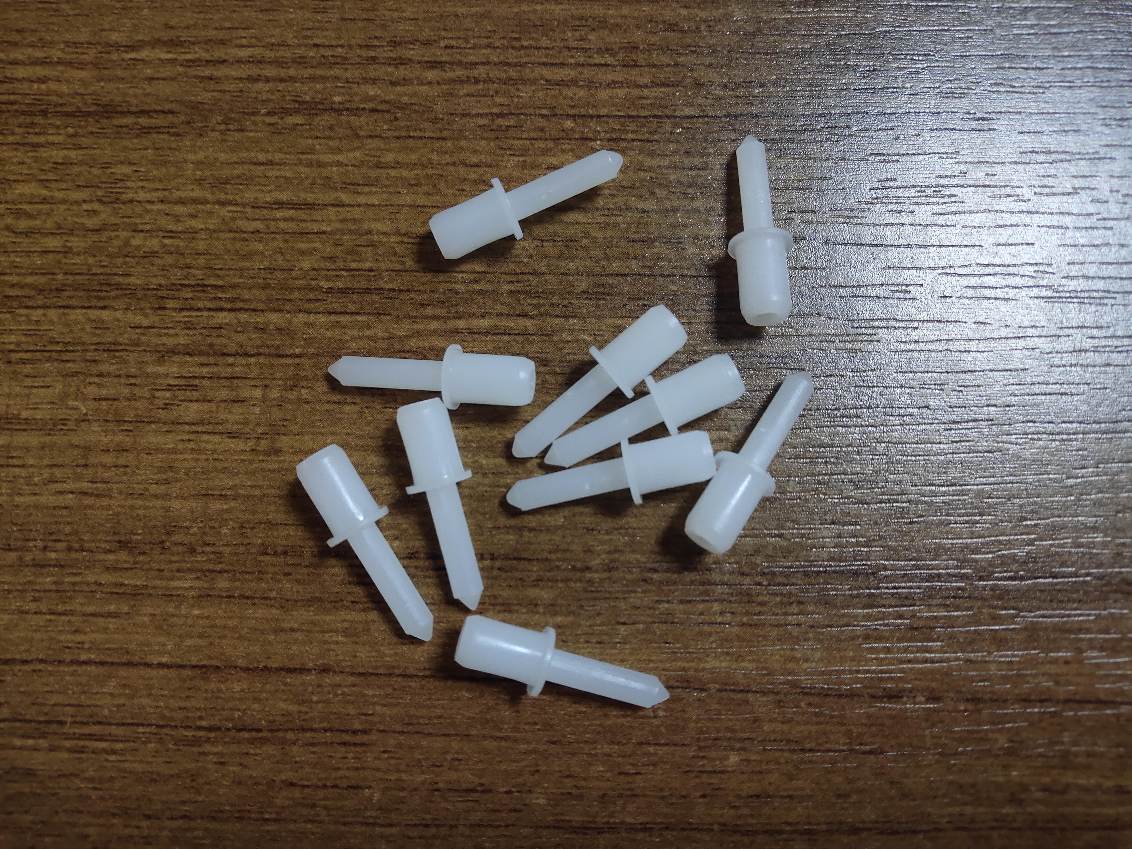 Accessoires de volet de fenêtre en plastique, broches à lamelles