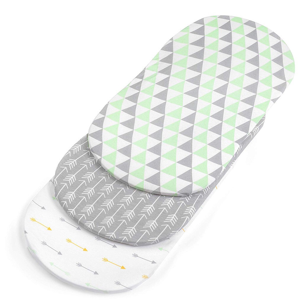 3 Pc Zomer Zachte Baby Matras Wieg Hoeslakens Voor Slaper Cover Baby Waterdichte Matras Zuigeling Veranderen Matrashoes: Default Title
