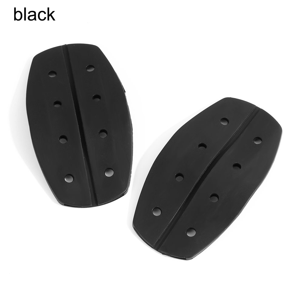 1 Paar Zachte Siliconen Half-Transparante Anti-Slip Schouder Pads 2 Stks/partij Lady Relief Pijn Bra Strap kussens Geen-Slip Houder: black A