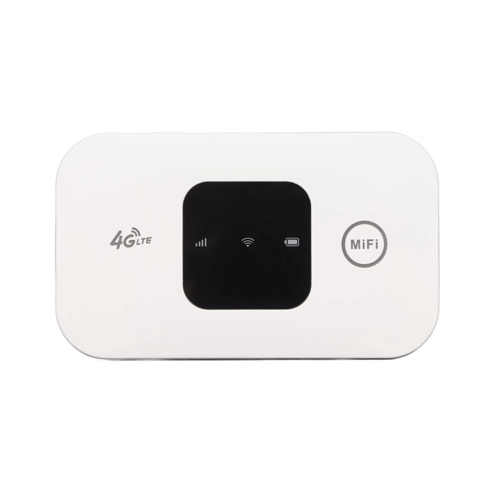 4g lte -reititin langaton wifi kannettava modeemi mini ulkokäyttöön tarkoitettu hotspotti taskukokoinen mifi 150 mbps sim-korttipaikan toistin 3000 mah: Hopea