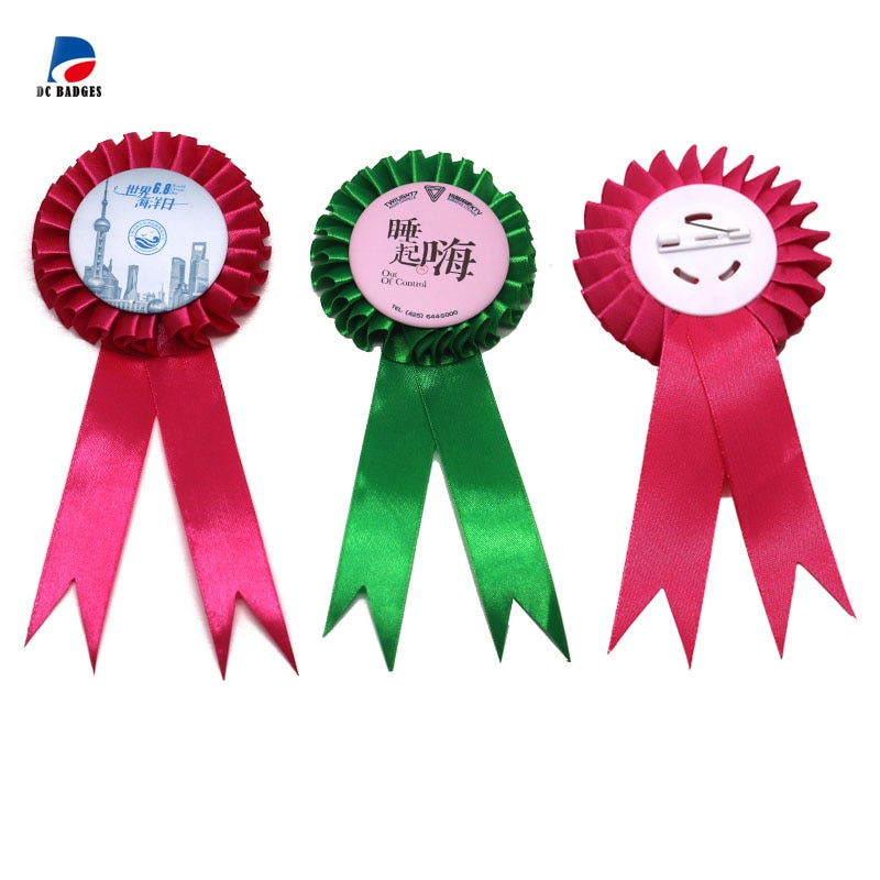 Newset 2 1/4 58 rosetón mm botón cinta de identificación insignia Material conjunto