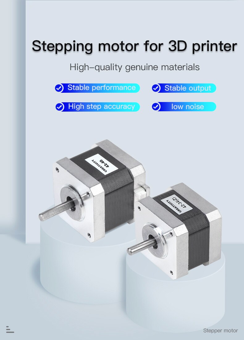 3D Printer Stepper Motor 42-34 with Synchronous wheel for REPRAP Makerbot Creality Ender 3,CR10 Series,Ender 3 V2 3D Printer
