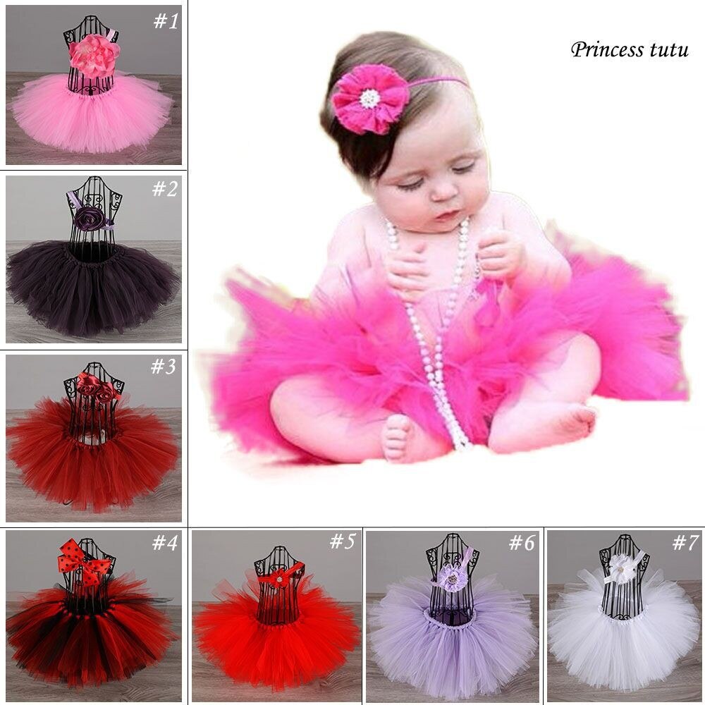 Bonito meninas rosa tutu saia infantil tule feito à mão pettiskirt ballet dança tutus undersaias com flor bandana crianças festa tutus