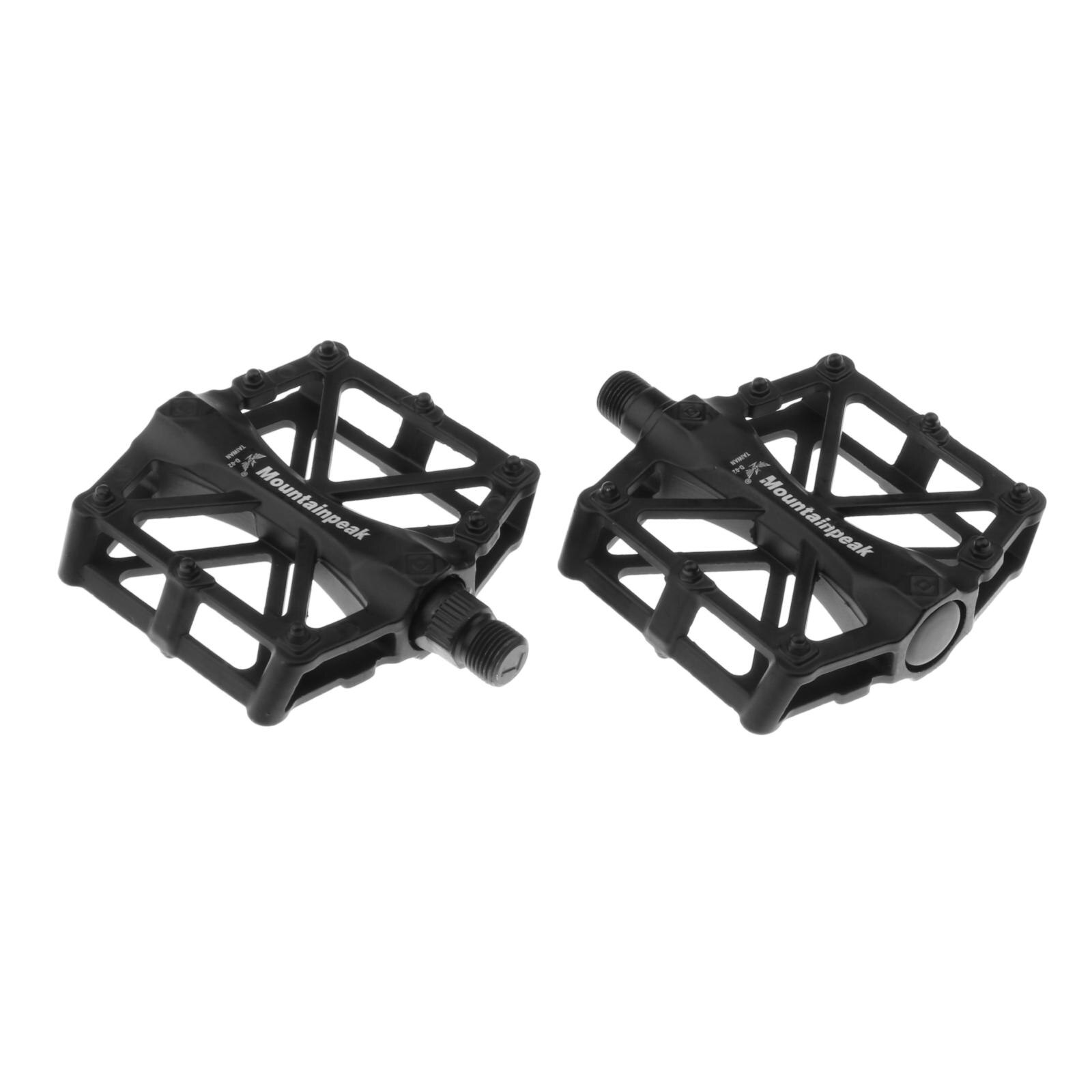 Non-Slip Mountain Bike Pedals,Ultra Strong Wide Flat Platform 9/16" Sealed Bearings for Road BMX MTB Bike