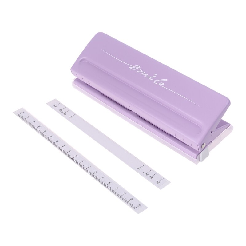 6 Perforator Papier Craft Cutter Verstelbare Diy A4 A5 A6 Losbladige Papier Puncher Scrapbooking Briefpapier Kantoorbenodigdheden