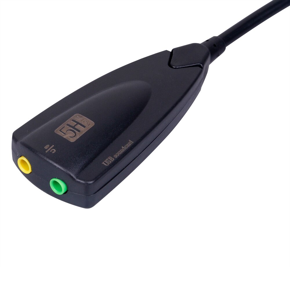 Carte son externe 3D casque audio microphone 7.1 canaux USB 2.0 5HV2 adaptateur pour ordinateur portable version professionnelle 3.5mm jack