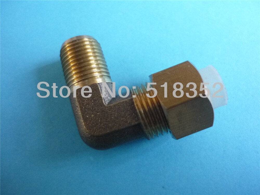 Mitsubishi L Shaped Water Pipe Fitting / Connector for WEDM-LS Wire Cutting Machine Parts