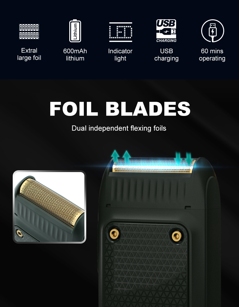 VGR V-353 Shaver Razor Electric Shaving Machine Portable Beard Trimmer Rechargeable Razor Mini Shaver for Men